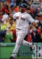 2018 Stadium Club Rafael Devers White Jersey #117 card