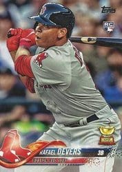 2018 Topps Base Set Rafael Devers #18 card