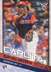 2018 Topps Big League Base Set Rafael Devers #250b card