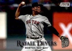 2019 Stadium Club Base Set Rafael Devers #39 card