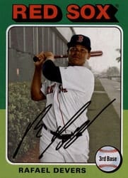 2019 Topps Archives Base Set Rafael Devers #147 card