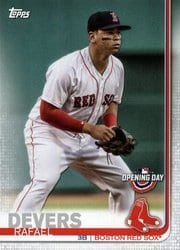 2019 Topps Opening Day Base Set Rafael Devers #42 card