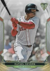 2019 Topps Triple Threads Base Set Rafael Devers #72 card