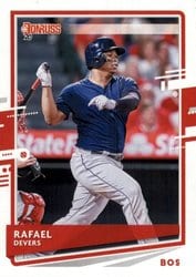 2020 Donruss Base Set Rafael Devers #164 card