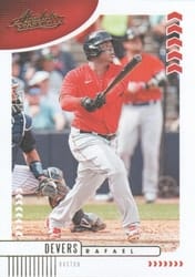 2020 Panini Absolute Base Set Rafael Devers #67 card
