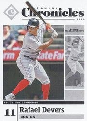 2020 Panini Chronicles Base Set Rafael Devers #20 card