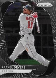 2020 Panini Prizm Base Set Rafael Devers #173 card