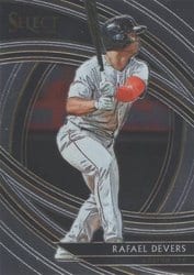 2020 Panini Select Base Set Rafael Devers #123 card