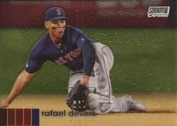 2020 Stadium Club Chrome Base Set Rafael Devers #234 card