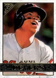 2020 Topps Gallery Base Set Rafael Devers #55 card