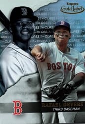 2020 Topps Gold Label Base Set Rafael Devers #13 card