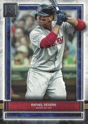 2020 Topps Museum Collection Base Set Rafael Devers #89 card