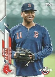 2020 Topps Opening Day Base Set Rafael Devers #169 card