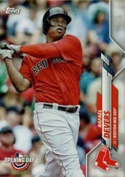 2020 Topps Opening Day Base Set Rafael Devers #169 card
