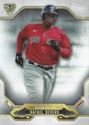 2020 Topps Triple Threads Base Set Rafael Devers #11 card