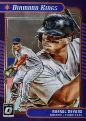 2021 Donruss Optic Base Set Rafael Devers #5 card
