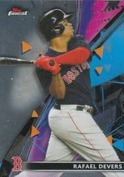 2021 Finest Base Set Rafael Devers #44 card