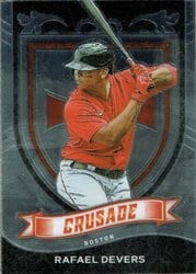 2021 Panini Chronicles Crusade Rafael Devers #11 card