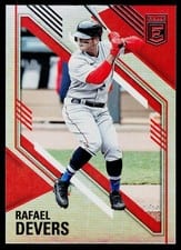 2021 Panini Chronicles Elite Rafael Devers #40 card