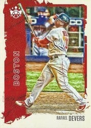 2021 Panini Diamond Kings Base Set Rafael Devers #159 card