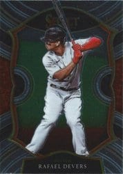 2021 Panini Select Base Set Rafael Devers #61 card