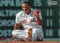 2021 Stadium Club Base Rafael Devers #8 card
