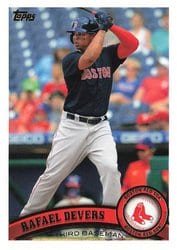 2021 Topps Archives Base Set Rafael Devers #269 card