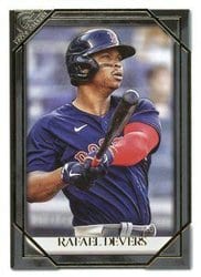 2021 Topps Gallery Base Set Rafael Devers #45 card