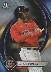 2022 Bowman Platinum Base Set Rafael Devers #22 card