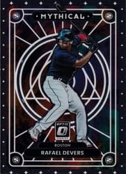 2022 Donruss Optic Mythical Rafael Devers #MTH-12 card