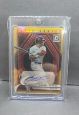 2022 Donruss Optic The Elite Series Signatures Rafael Devers #ESS-RD card