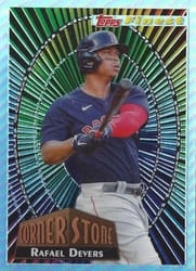 2022 Finest 1994 Finest Cornerstones Rafael Devers #94FC-RD card