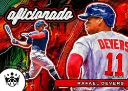 2022 Panini Diamond Kings Aficionado Rafael Devers #A-11 card