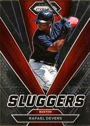 2022 Panini Prizm Sluggers Rafael Devers #SL-2 card