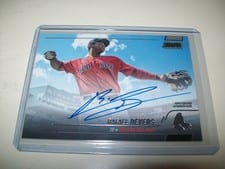 2022 Stadium Club Autographs Rafael Devers #SCBA-RD card