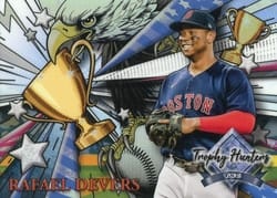 2022 Stadium Club Chrome Trophy Hunters Rafael Devers #RL-10 card