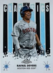 2022 Topps Chrome New Classics Rafael Devers #NC-9 card