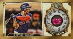 2022 Topps Gypsy Queen Gem Minis Rafael Devers #GGM-12 card