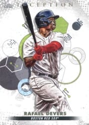 2022 Topps Inception Base Set Rafael Devers #75 card
