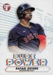 2022 Topps Pristine Pure Power Rafael Devers #PP-16 card
