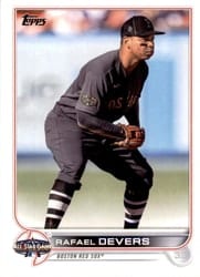 2022 Topps Update 2022 MLB All-Stars Rafael Devers #ASG-13 card