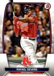 2023 Bowman Base Set Rafael Devers #31 card