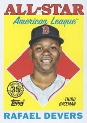 2023 Topps 1988 Topps All-Stars Rafael Devers #88AS-8 card