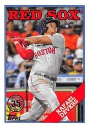 2023 Topps 1988 Topps Baseball (Series 1) Rafael Devers #T88-67 card