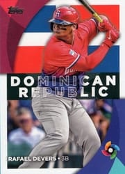2023 Topps 2023 World Baseball Classic Stars Rafael Devers #WBC-8 card