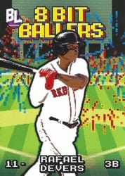 2023 Topps Big League 8-Bit Ballers Rafael Devers #8B-8 card