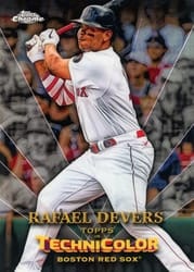 2023 Topps Chrome In Techincolor Rafael Devers #TT-14 card