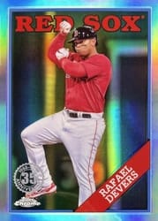 2023 Topps Chrome Update 1988 Topps Baseball Rafael Devers #88CU-12 card