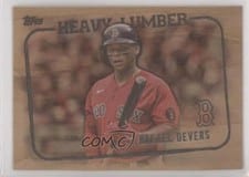 2023 Topps Heavy Lumber Rafael Devers #HL-9 card