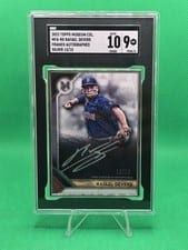 2023 Topps Museum Collection Framed Autographs Silver Rafael Devers #MFA-RD card
